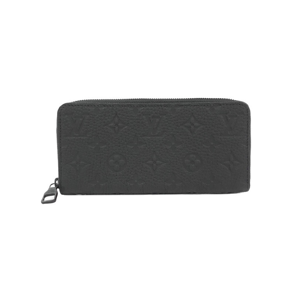 Louis Vuitton Taurillon Monogram Zippy Wallet Horizontal Round Zipper Long